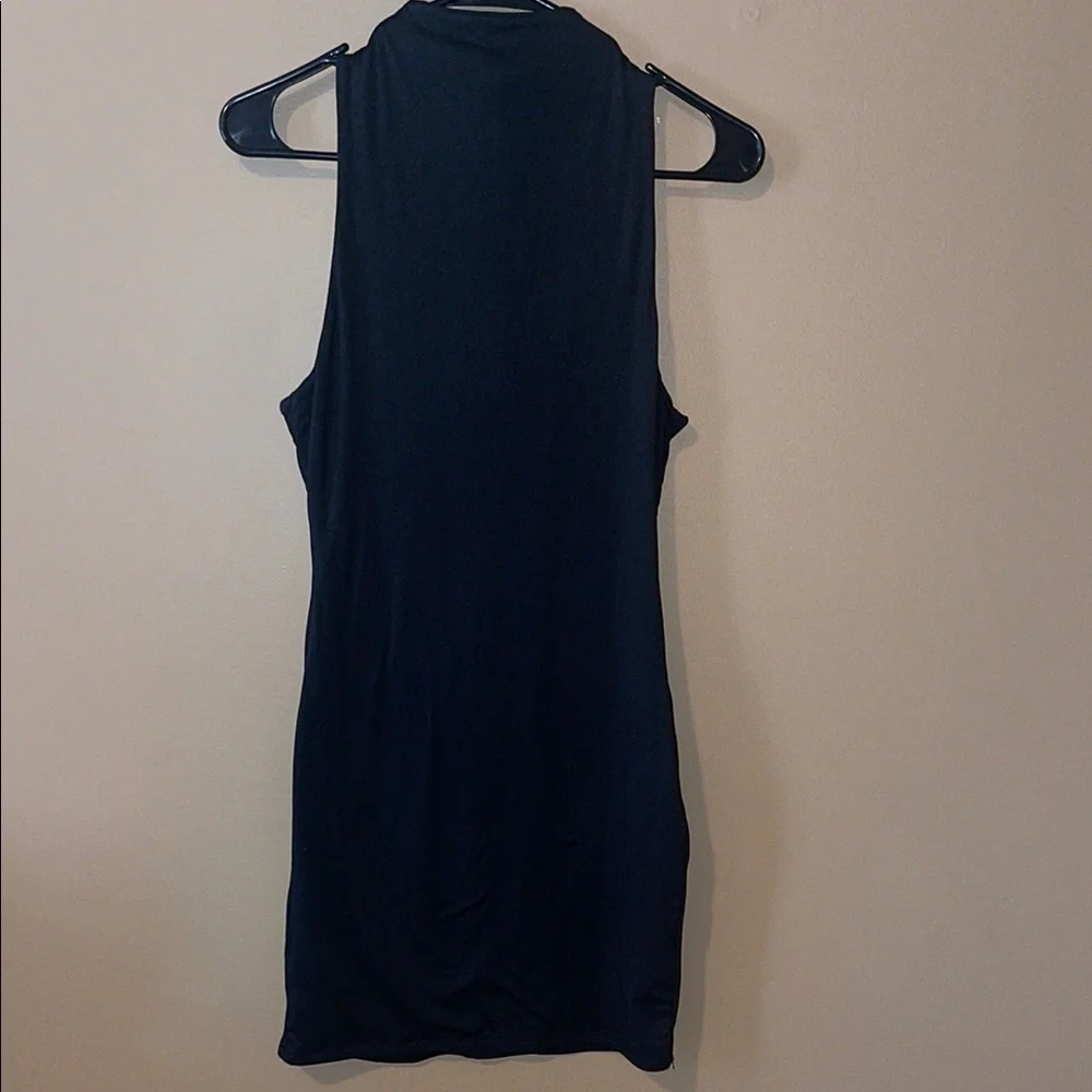 Naked Wardrobe Black mock neck mini dress - Picture 2 of 10